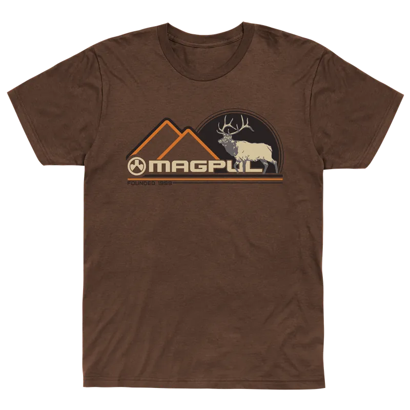 Magpul Wapiti Brown Heather Short Sleeve Shirt - Small