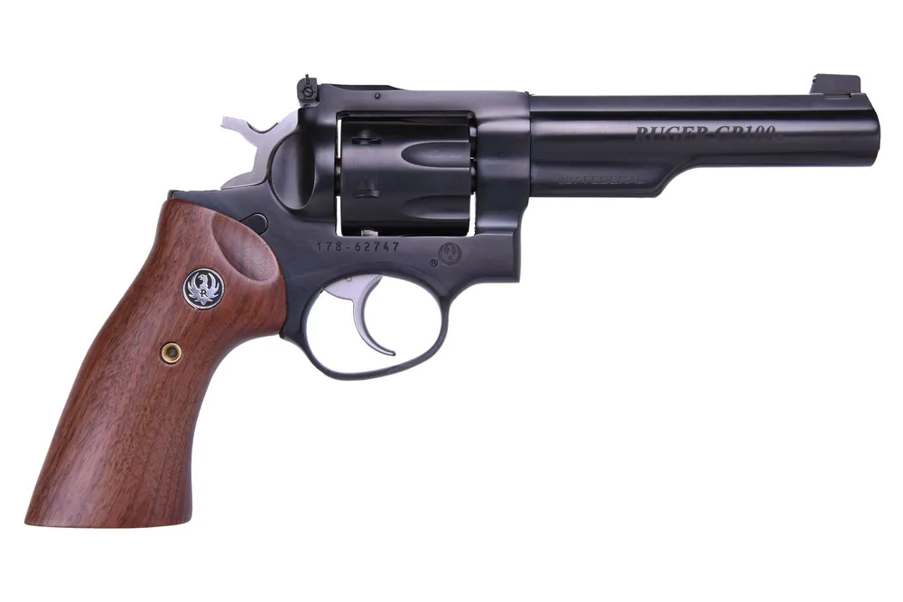 Ruger GP100 .327 Federal Magnum 5" Blue Half Lug Revolver