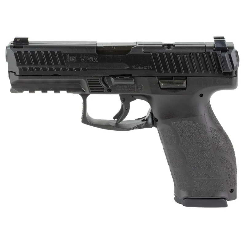 HK VP9A1 X 9mm 4.09" 10rd Black Optic Ready