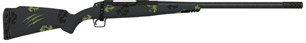 Fierce Firearms CT Rogue 6.5 PRC with Carbon Fiber Barrel and Forest Camo Stock