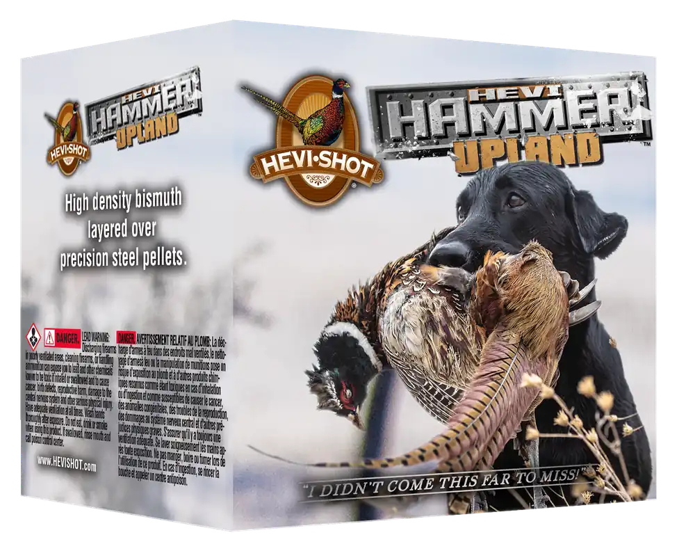 HEVI-Shot HS29103 HEVI-Hammer Upland 12Ga 2.75" 1.25oz Steel/Bismuth #3 Shot 25/Box 10/Case