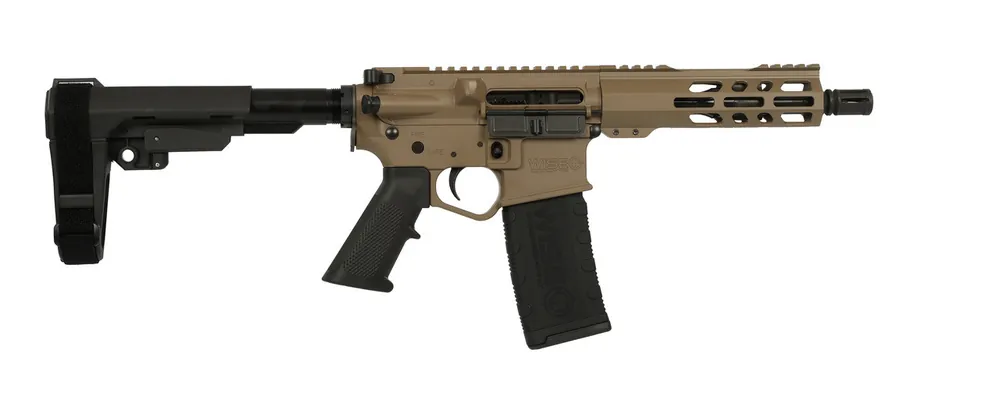 WA-15B 5.56MM FDE 7.5" SBA3 Pistol