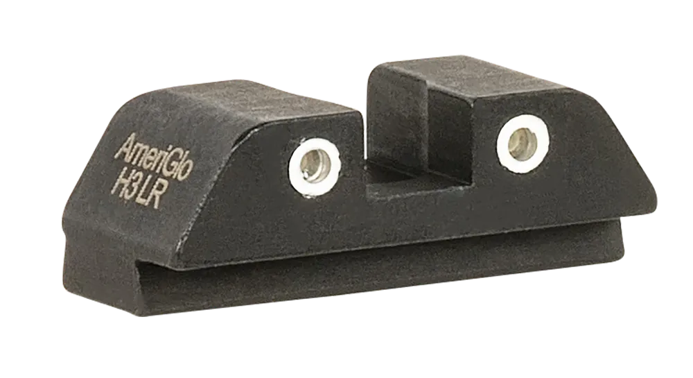 AmeriGlo GL8113R Tritium Rear Sight for Glock - Green Tritium with White Outline