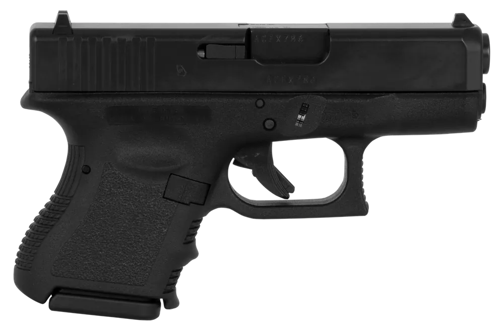 Glock G26 Gen3 Subcompact 9mm, 3.43" Barrel, 10+1 Capacity, Black, Polymer Grip, Safe Action Trigger