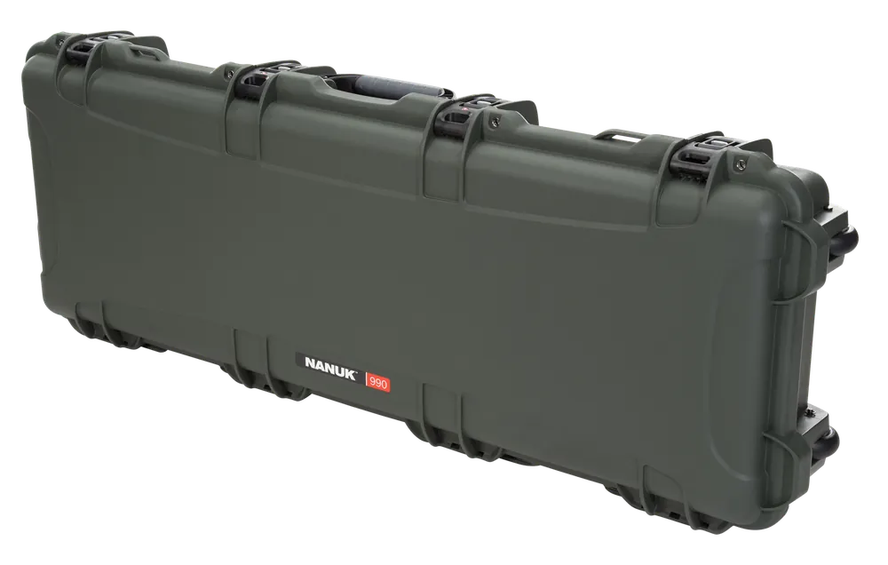 Nanuk 990 Black Resin Tactical Rifle/Shotgun Case