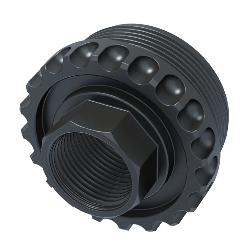 LANTAC ADC DT HUB Adapter 5/8x24 TI Black QPQ