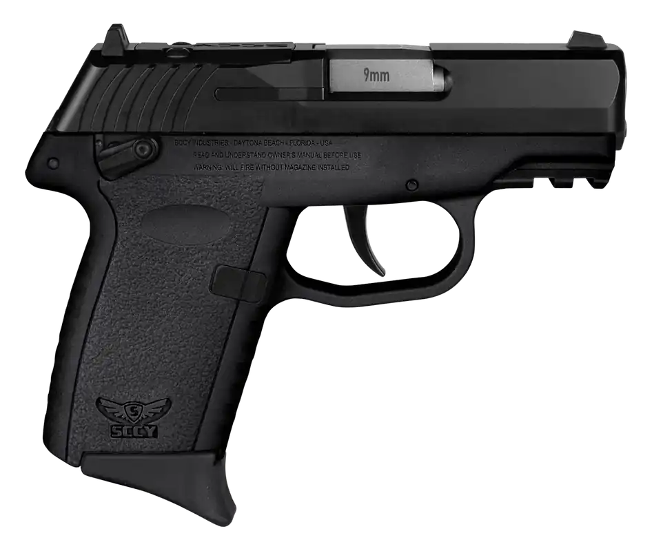 SCCY CPX-1 Gen3 9mm Pistol, FDE, 10+1 Capacity, Black Nitride Slide