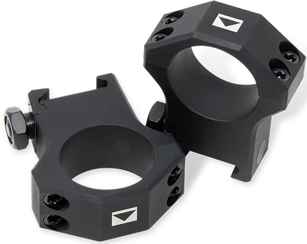 Steiner T-Series 34mm Medium Matte Black Rings 5965
