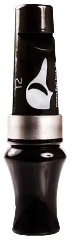 Haydel's T2 5-N-1 Duck Call: Blue-Winged & Cinnamon Teal Sounds, Black Acrylic