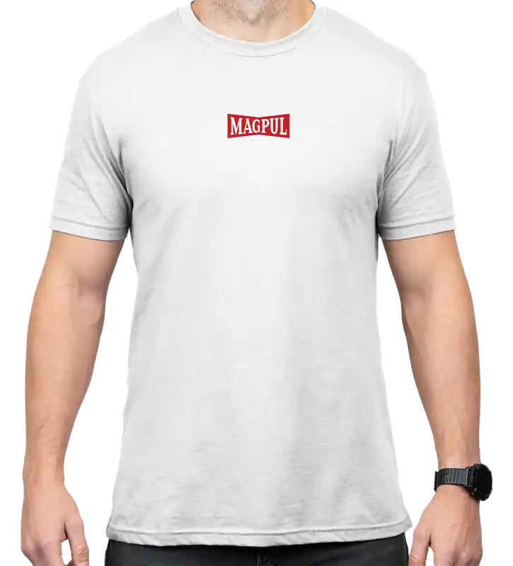 Magpul White Cotton Short Sleeve T-Shirt - Small