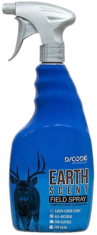 Deer Earth Scent Field Spray - 24 oz Bottle (Code Blue OA1411)