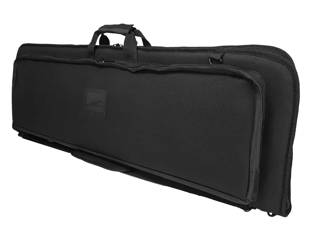Deluxe Black Rifle Case - NcStar CVDRC2996B42 600D Polyester