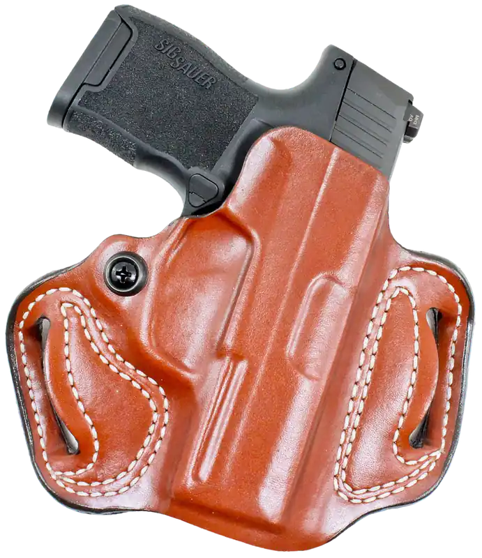 DeSantis Gunhide Mini Slide OWB Holster for Sig Sauer P365 with Red Dot - Right Hand, Tan