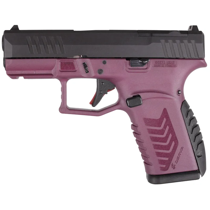 DERYA DY9Z 9mm 3.5" 15rd Black Cherry Barrel