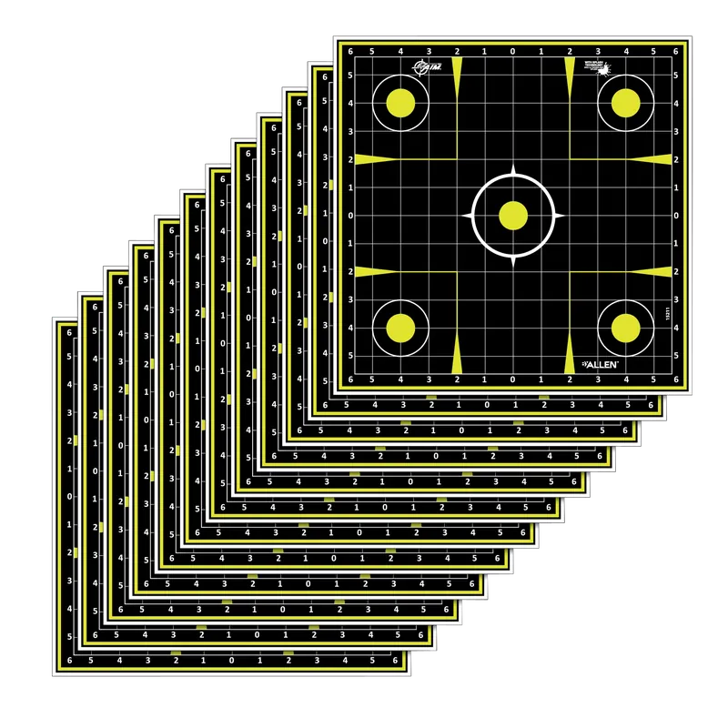 EZ-Aim 15211 Splash Reactive Sight Grid Non-Adhesive 12-Pack