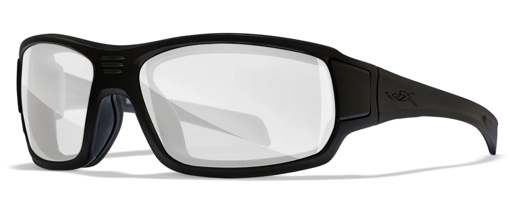 Wiley X Breach Clear Lens Matte Black Frame