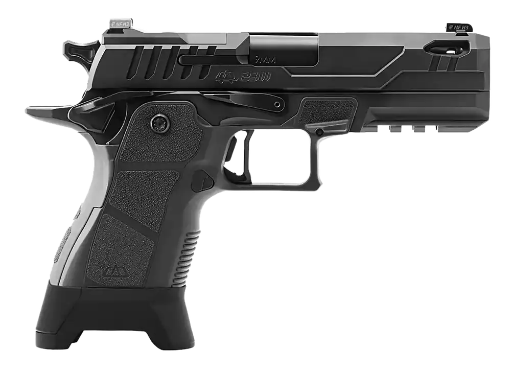 Oa Defense OA2311 Compact Pro Plus 9x19 Kit with Black DLC Ported Barrel and Ambidextrous Features