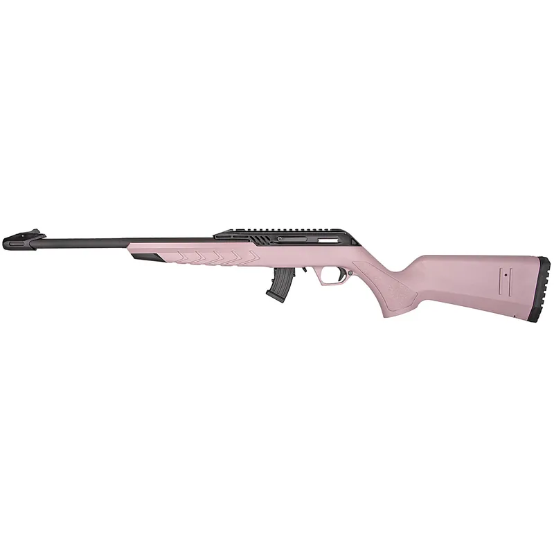 Derya TM22-A 18" .22 LR Semi-Auto Rifle, Pink, 10rd