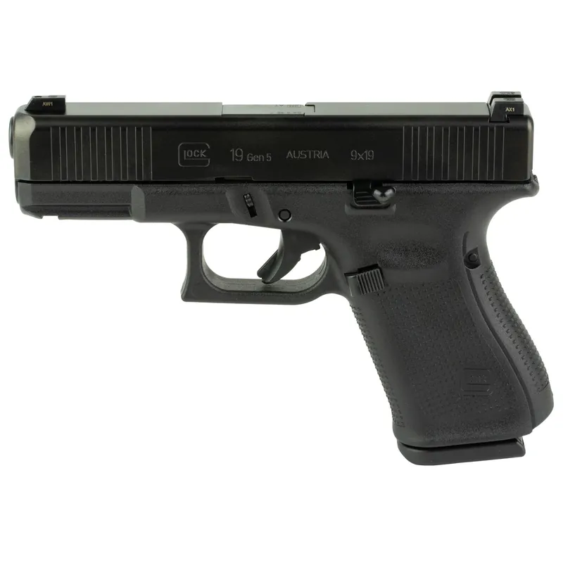 GLOCK 19 Gen5 9mm 10rd GNS Ext Magazine