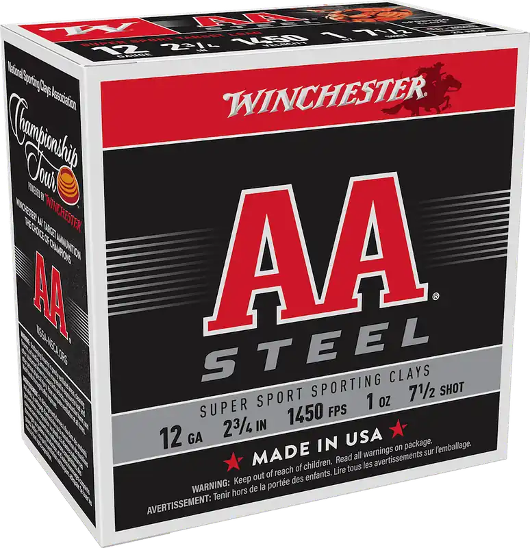 Winchester AA Super Sport 12 Gauge Sporting Clay Ammo - 25 Rounds