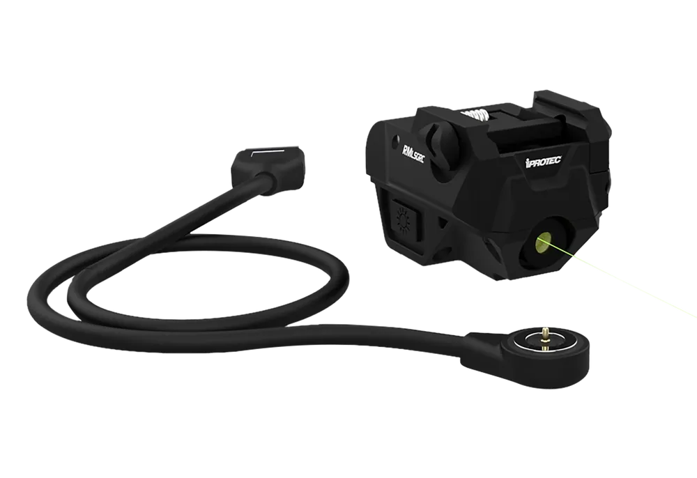 iProtec RMLSG RC Rail-Mount Green Laser - Black