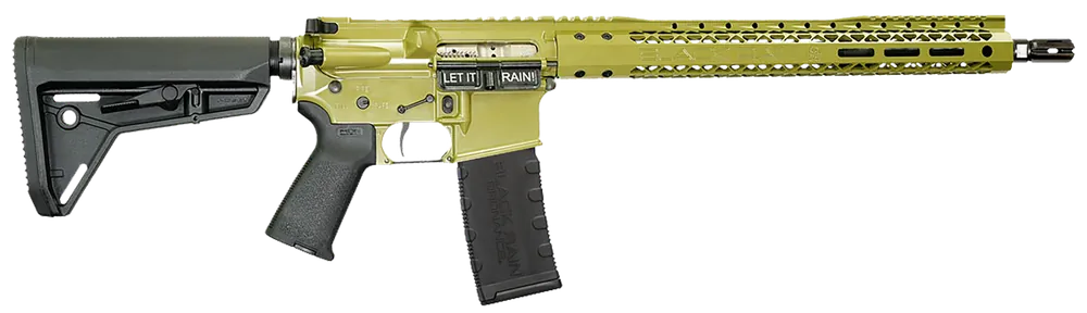 Black Rain Ordnance Spec 15+ SSP 5.56 NATO Rifle, Bazooka Green, 16" Barrel, M-LOK, Magpul Stock