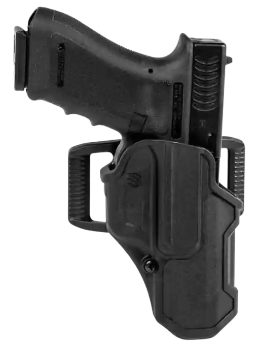 Blackhawk T-Series L2C OWB Holster for Beretta M9/92 Models - Right Hand, Black Polymer