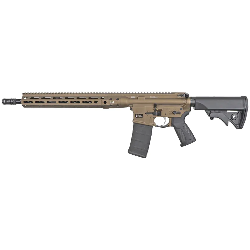 LWRC DI 5.56 NATO 16.1in Burnt Bronze M-LOK