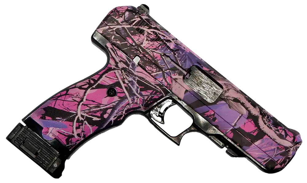 Hi-Point JCP 40 S&W Pistol - Pink Camo, 10+1 Capacity, 4.5" Barrel