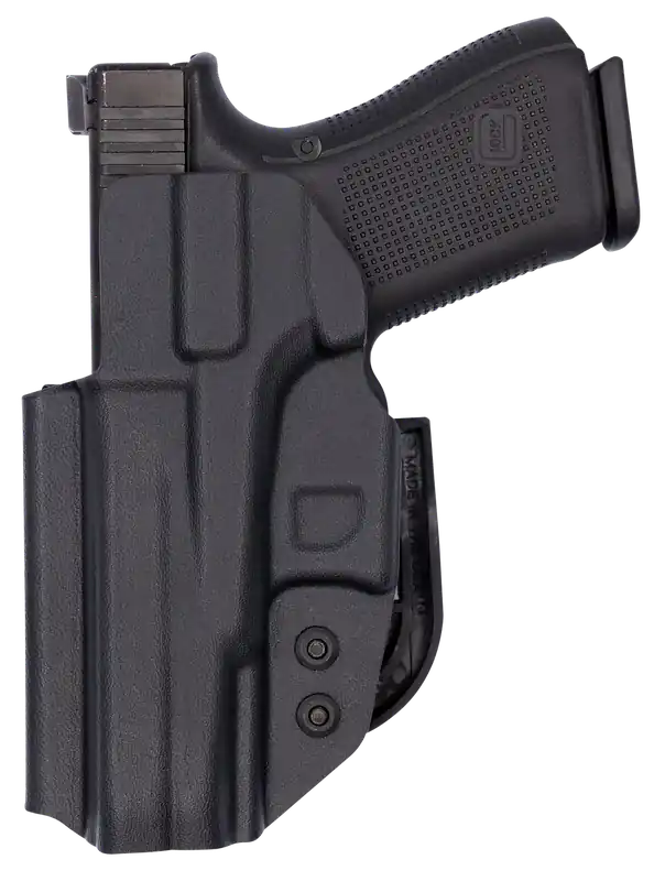 C&G Holsters Covert IWB Black Kydex Belt Clip for Glock 19/23