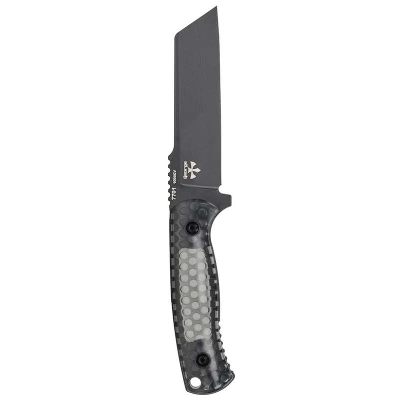 Ka-Bar Cool Name Sheepsfoot Fixed Blade Knife 4.625" Black
