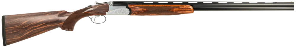 Fausti USA 15403 Caledon 410 Gauge Shotgun with Engraved Stainless Receiver and Wood Stock