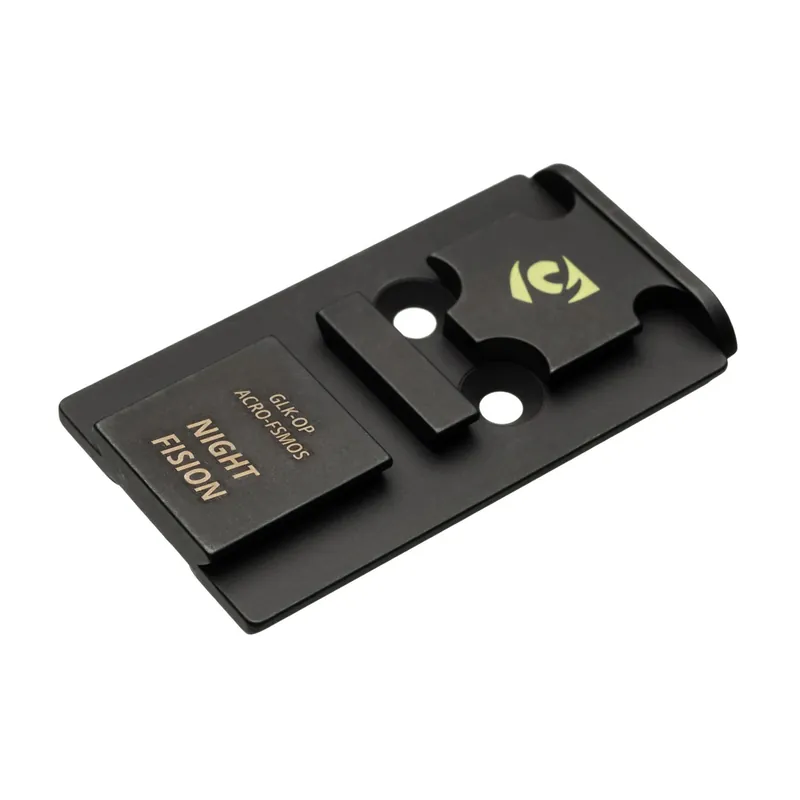 Night Fision ACRO Optic Plate for Glock MOS Black