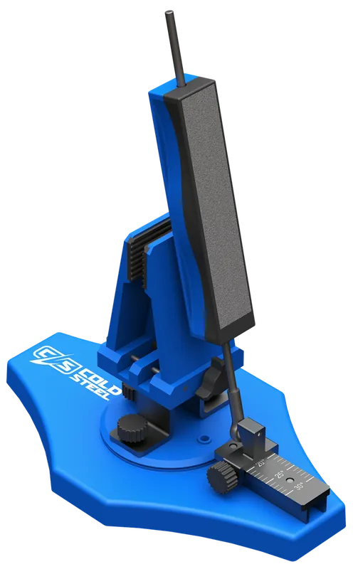 Cold Steel CSKSBKS Benchtop Knife Sharpener with Carry Case - Blue Diamond Sharpener