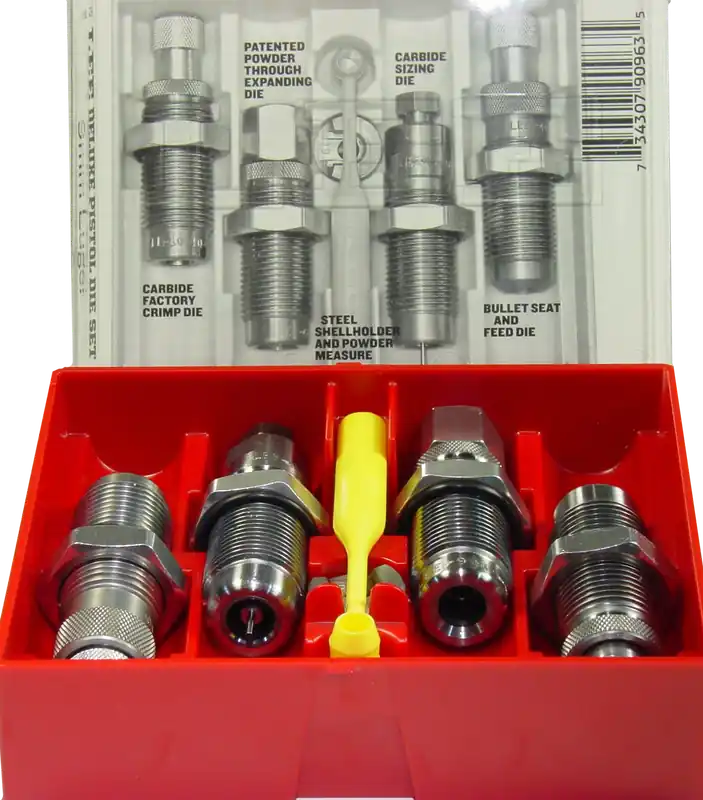 Lee Precision 90964 Deluxe 4-Die Set for 38 Special and 357 Magnum