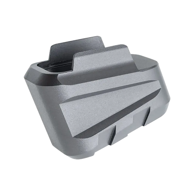 Tyrant CNC Grey Aluminum Magazine Extension for Sig P320 - 5rd Capacity