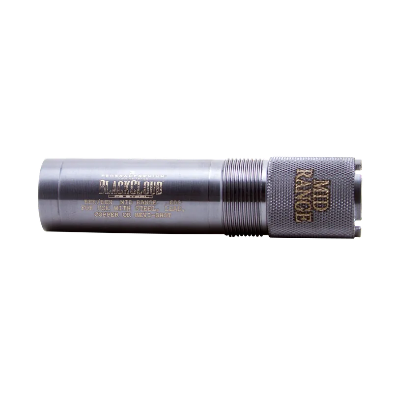 Carlson's 20 Gauge Mid-Range Steel Choke Tube for Beretta/Benelli Mobil - Black Cloud Titanium Coated