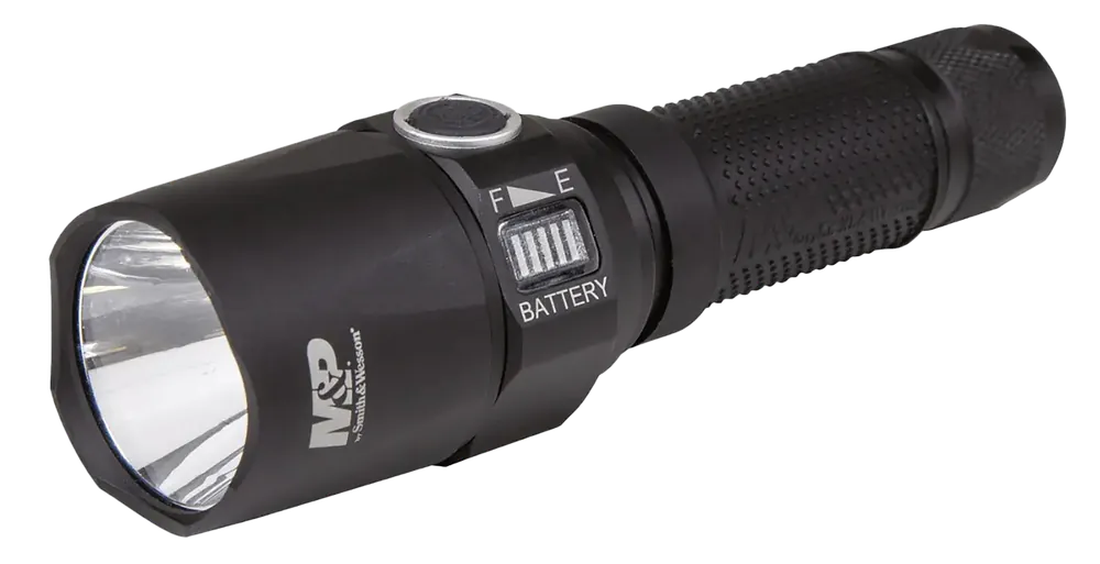 M&P Accessories Night Terror Compact Flashlight - 3236 Lumens, Black Anodized, Cree LED