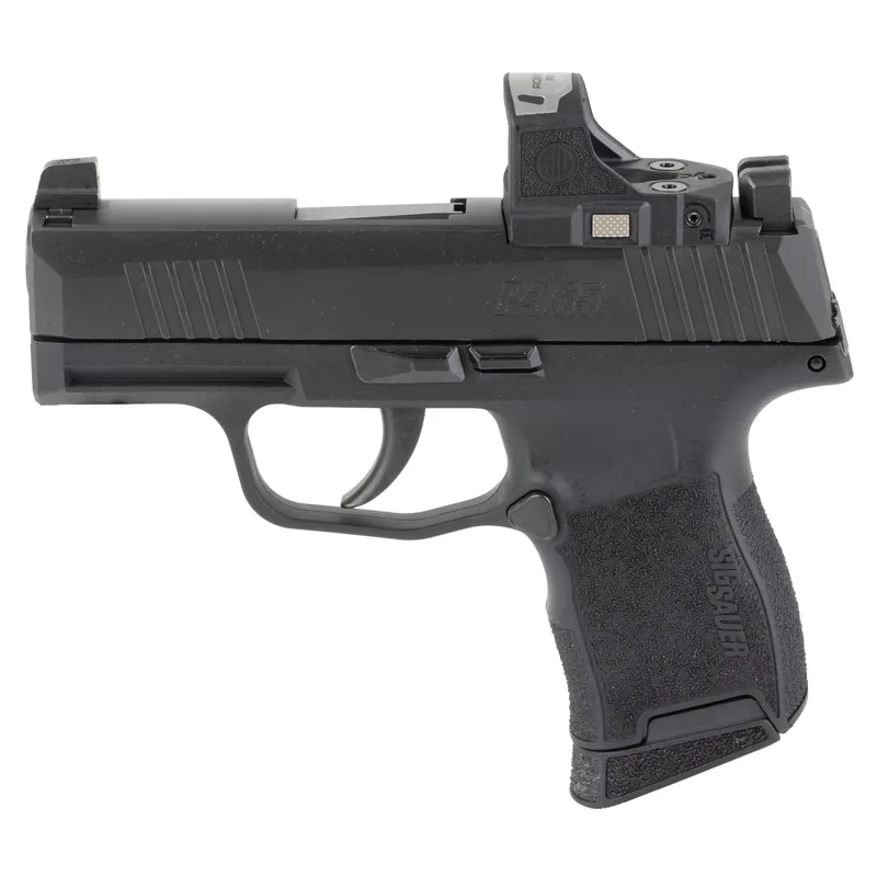 SIG P365 9mm 3.1" 10rd Black Romeo-RS