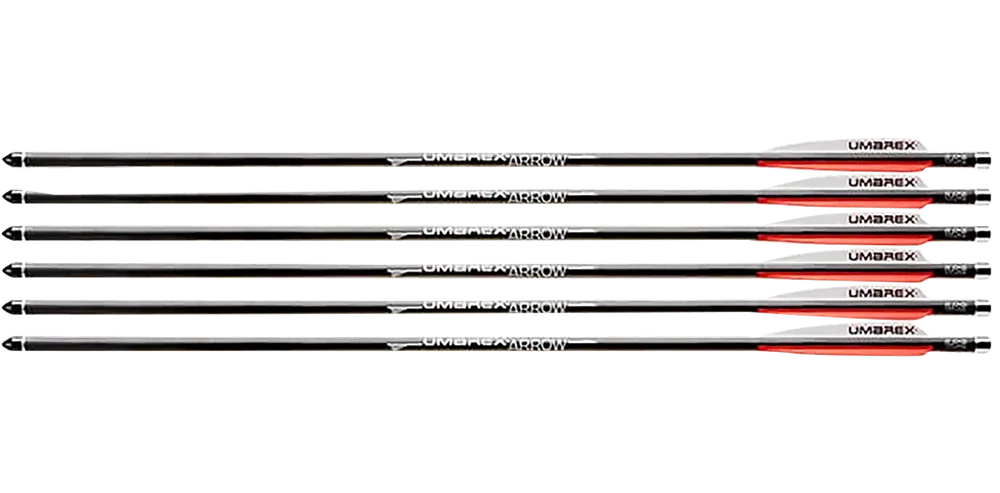 RWS/Umarex 2252661 Air Saber - Black Carbon Fiber, 6-Pack