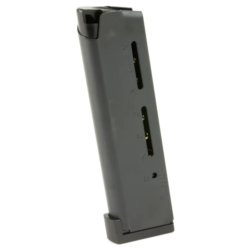 Wilson Combat ETM 1911 .45 ACP 8-Round Magazine, Aluminum Black