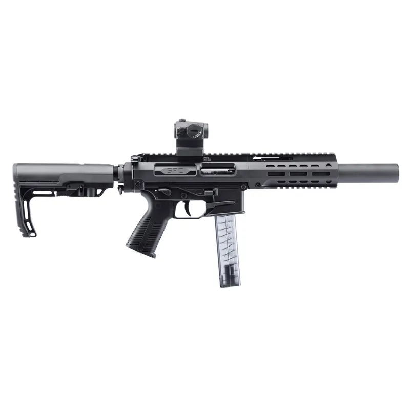 B&T SPC9 SBR 9mm 4.5" 30-Round Black Suppressor