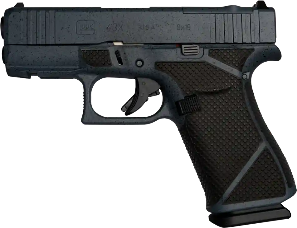 Glock G43X MOS 9mm Urban Stonewash Sub-Compact Pistol