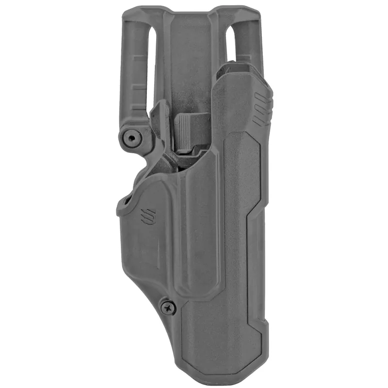 Black Right-Handed Level 2 Duty Holster for Glock 17/19