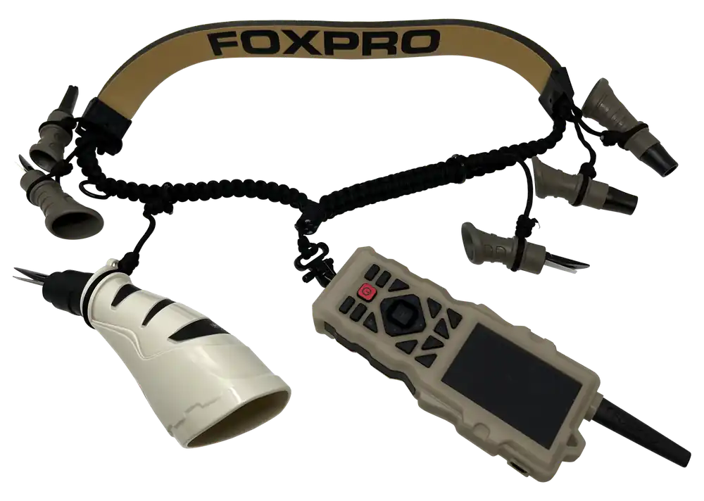 Foxpro FXD8 LAN XD8 Paracord Lanyard in Black/Tan