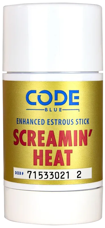 Code Blue OA1418 Screamin' Heat Doe Urine Scent Wax Stick 2.60 oz