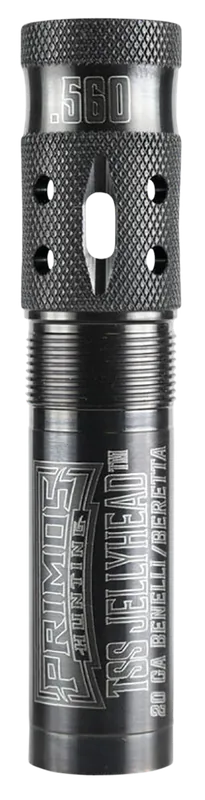 Primos 69419 TSS JellyHead 20 Gauge Turkey Choke for Benelli/Beretta Mobil - Black Steel