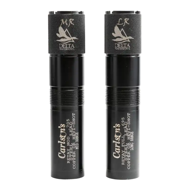 Carlson's 12 Gauge Retay Choke Tubes for Mid/Long Range - Delta Waterfowl Series