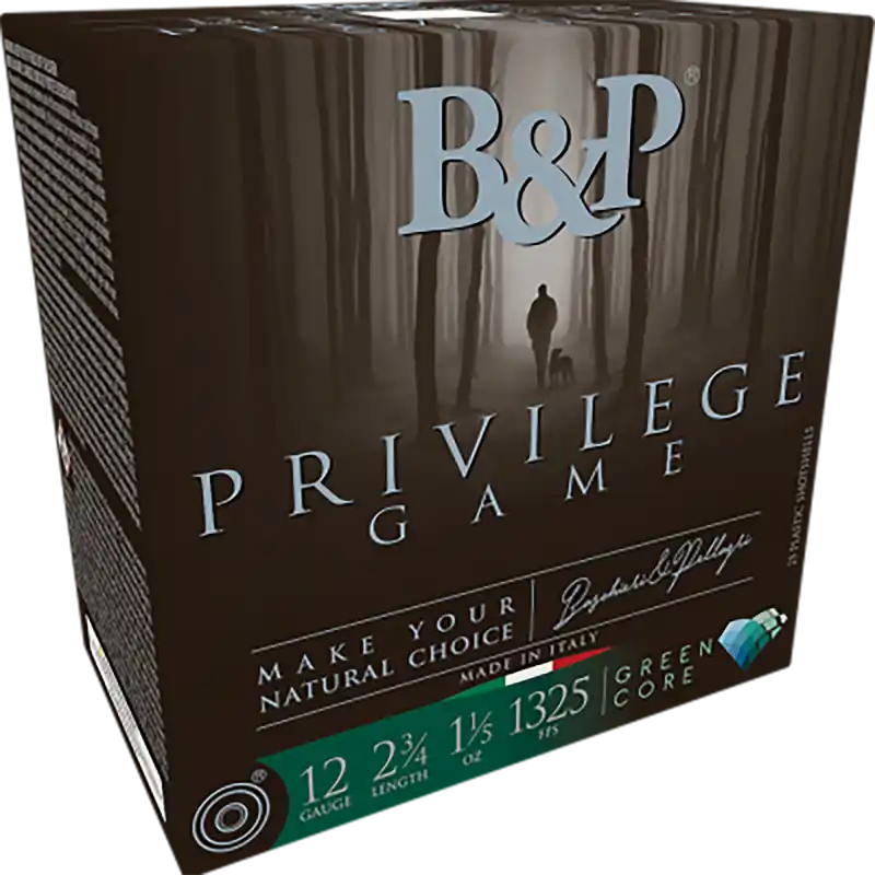 B&P Ammunition 12 Gauge Privilege Game 7.5 Shot 25/Box