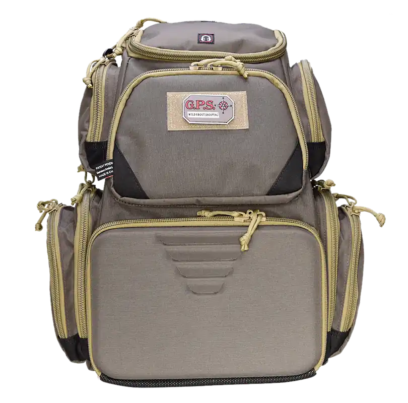GPS 1611SC Sporting Clays Backpack with Visual ID, Lockable Zippers & Rain Cover